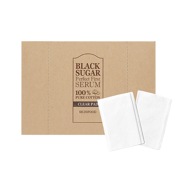 Black Sugar Perfect First Serum 100% Pure Cotton Clear Pad