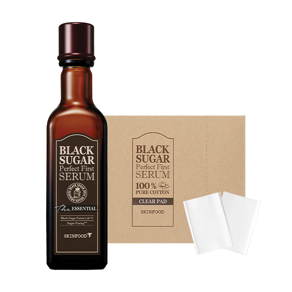 [Exclusive 100% cotton pad provided] Black Sugar Perfect First Serum The Essential 120ml