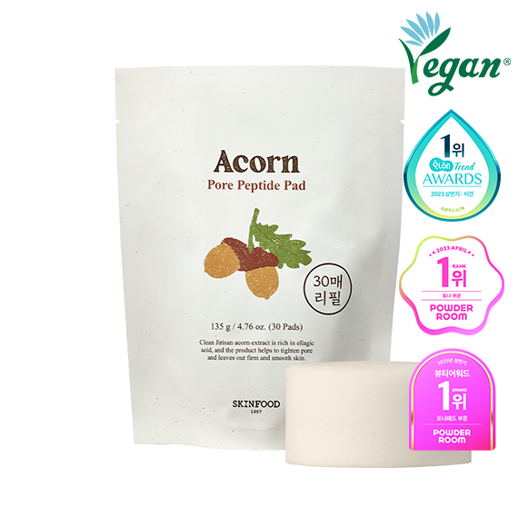 [Acorn Pore Pad Refill] Acorn Pore Peptide Pad Refill 30 sheets