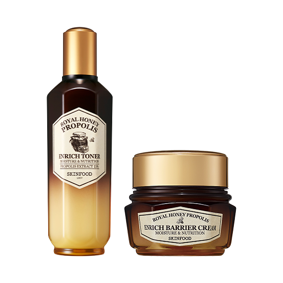 Royal Honey Propolis Enrich Toner + Barrier Cream