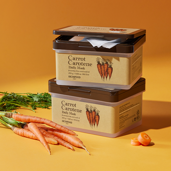 [Moisture soothing] Carrot Carotene Daily Mask (30 sheets)