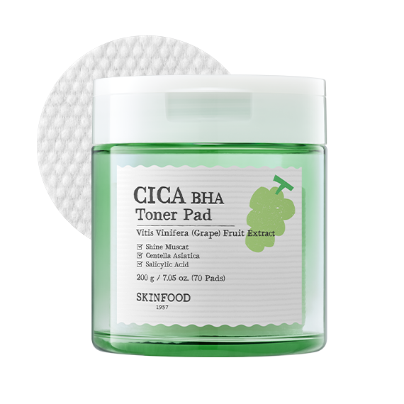 [Ceratin Pad] Shine Muscat Cica Baja Toner Pad (200g, 70 sheets)