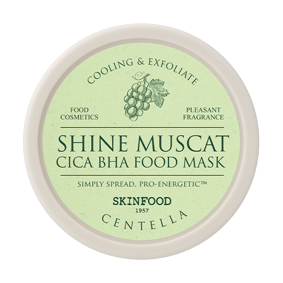 [Smooth soothing] Shine Muscat Cica Baja Food Mask (120g)