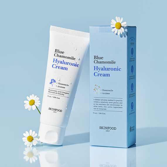 [NEW/Multteok Cream] Blue Chamomile Hyaluronic Cream 70ml