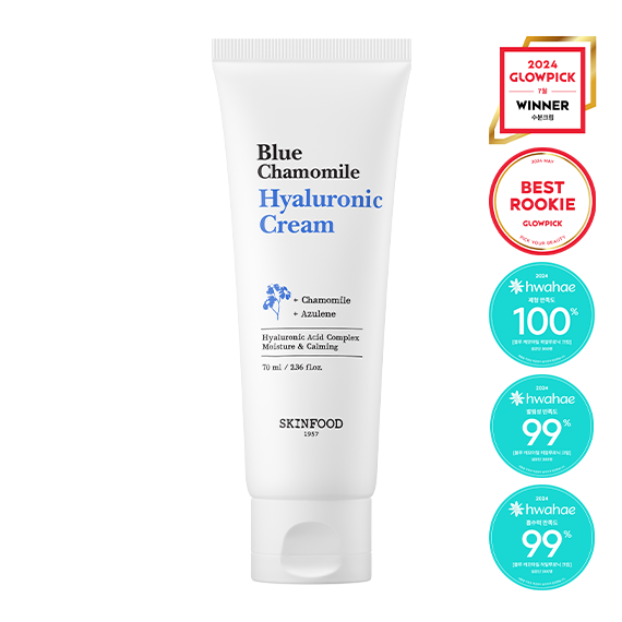 [NEW/Multteok Cream] Blue Chamomile Hyaluronic Cream 70ml