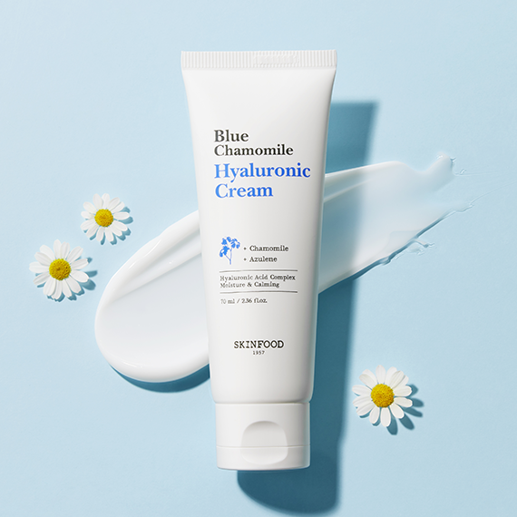 [NEW/Multteok Cream] Blue Chamomile Hyaluronic Cream 70ml