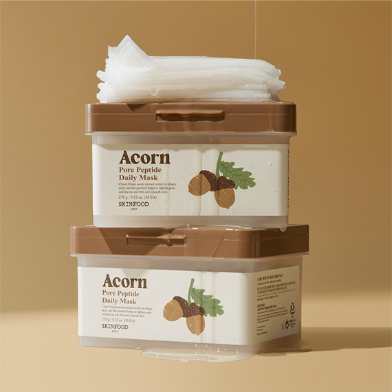 [Pore Elasticity] Acorn Pore Peptide Daily Mask (30 sheets)