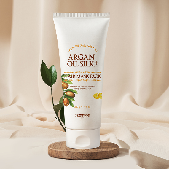 Argan Oil Silk Plus Hair Mask Pack