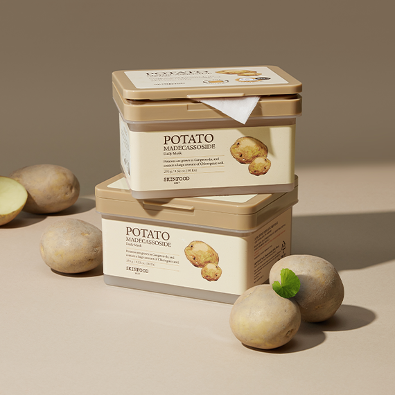 [NEW] Potato Madecassoside Daily Mask (30 sheets)