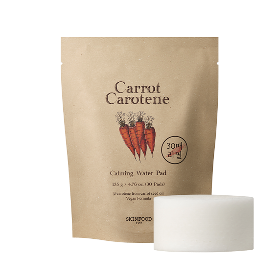 [1+1] Carrot Carotene Calming Water Pad Refill 30 Sheets