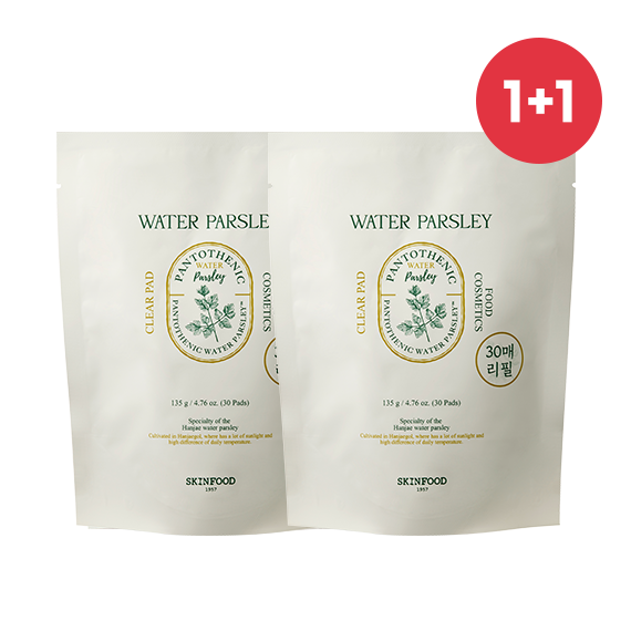 [1+1] Pantothenic Water Parsley Clear Pad Refill 30 sheets