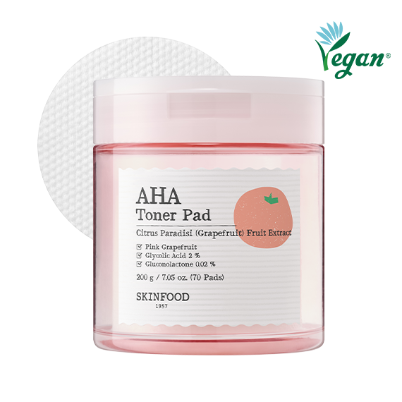 [NEW] Pink Grapefruit Aha Toner Pad (200g, 70 sheets)