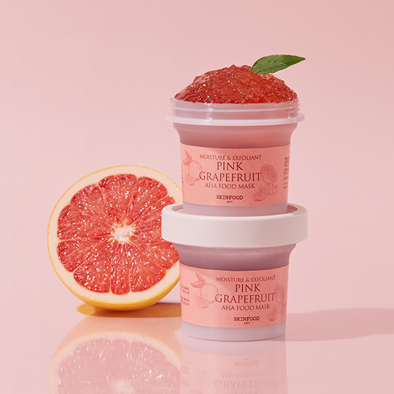 [NEW] Pink Grapefruit Aha Food Mask (120g)