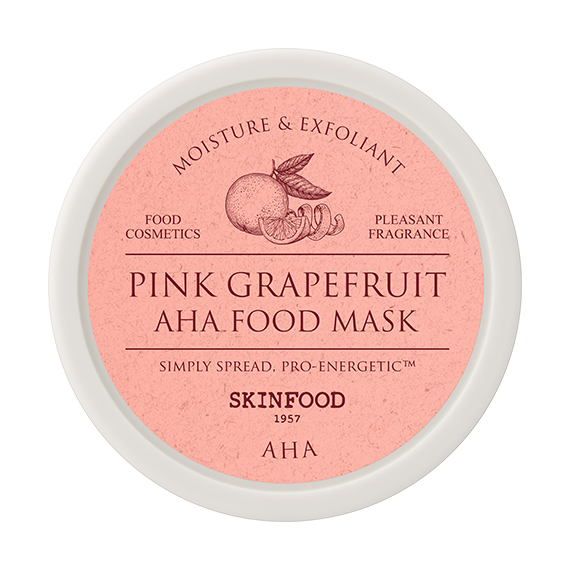 [NEW] Pink Grapefruit Aha Food Mask (120g)