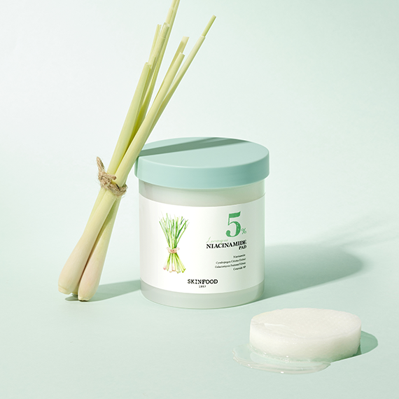 [NEW] Lemongrass Niacinamide 5 Pad (250g, 60 sheets)