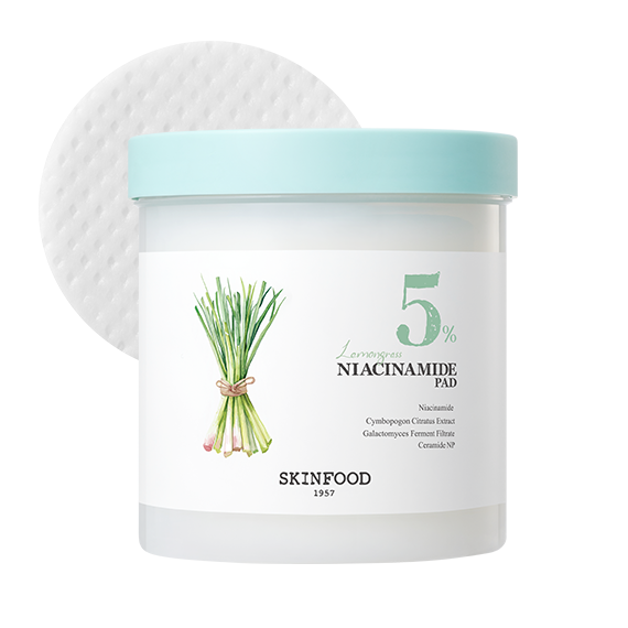 [NEW] Lemongrass Niacinamide 5 Pad (250g, 60 sheets)