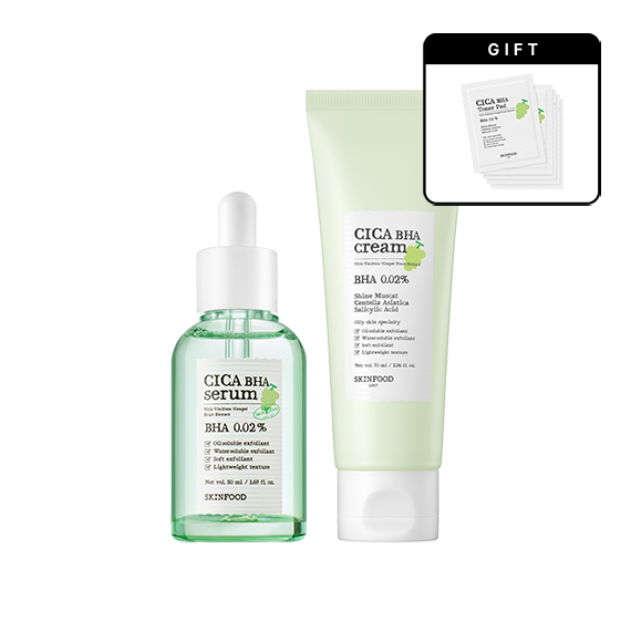 [Shine Muscat Pad 10 sheets free] Shine Muscat Cica Baja Serum + Cream