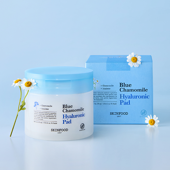 [48H Special Sale] Blue Chamomile Hyaluronic Pad (170ml, 70 sheets)