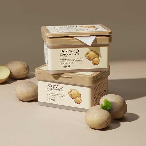 [48H Special Sale] Potato Madecassoside Daily Mask (30 sheets)