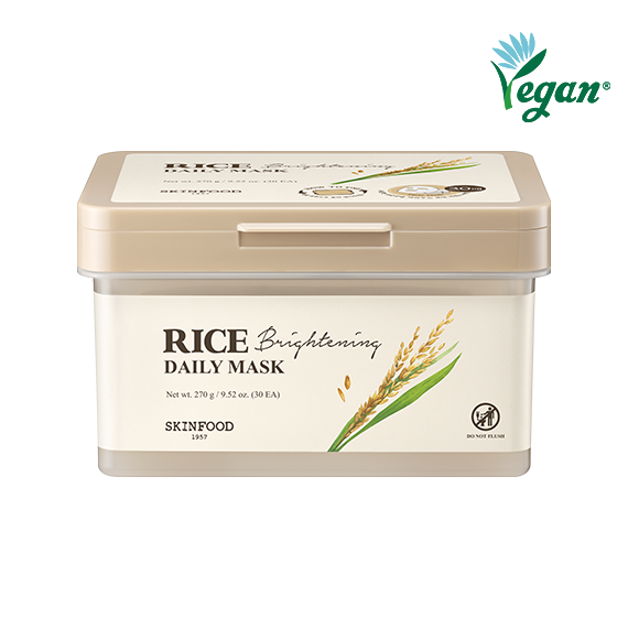 [48H Special Sale] Rice Brightening Daily Mask (30 sheets)